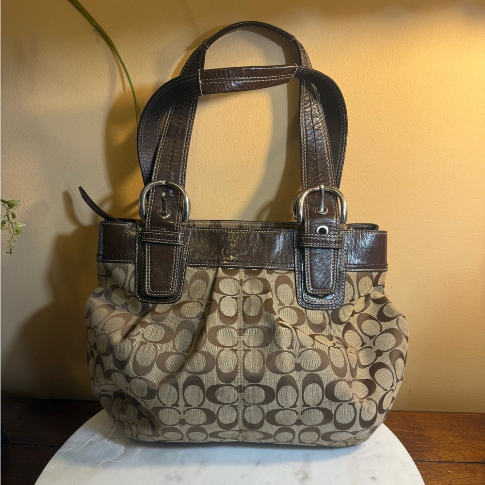 Coach Soho Signature F15047 project bag